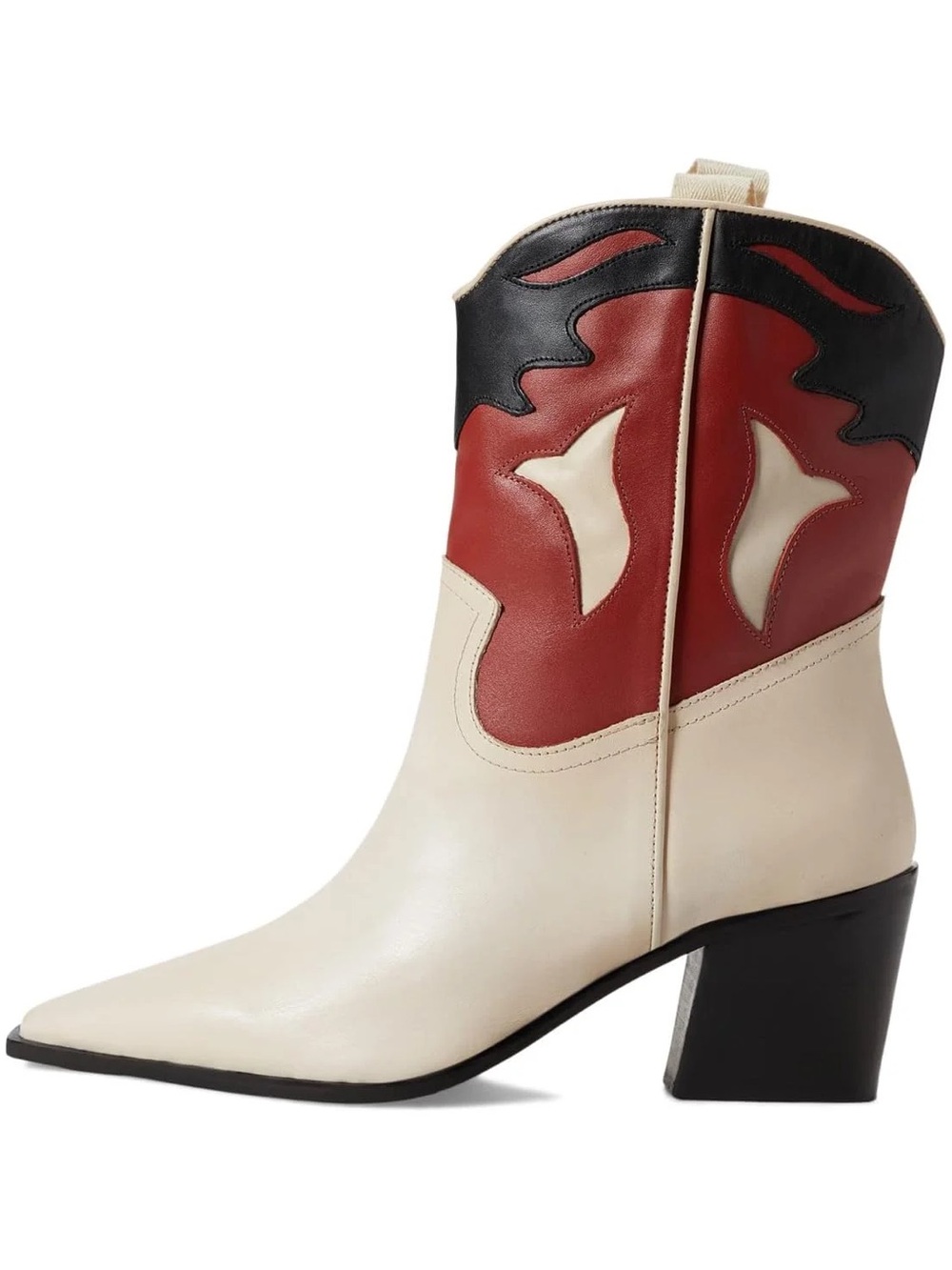 42 GOLD Bartlett Leather Western Ankle Boots Women’s‎ Cowboy Boots Size 7.5